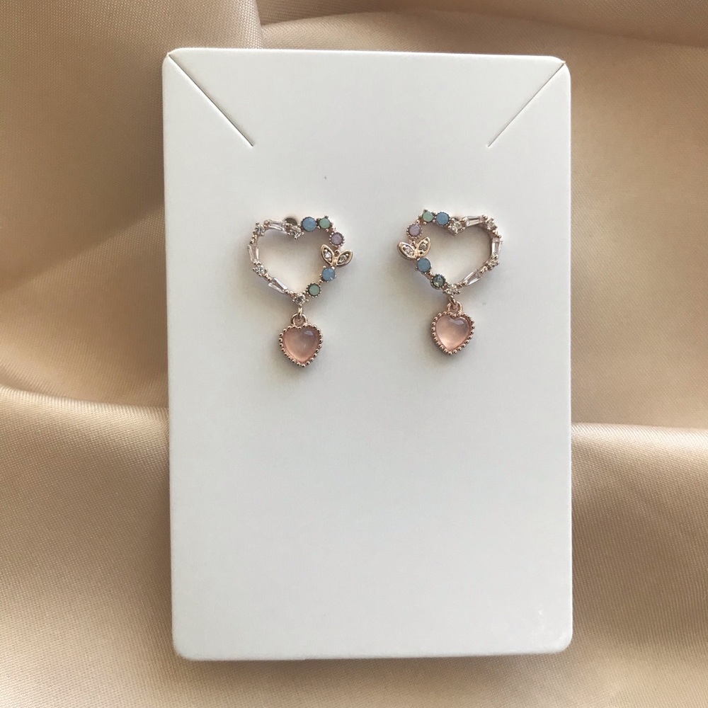 Heart Stud Earrings
